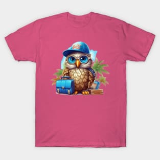 Owl on Vacation #5 T-Shirt